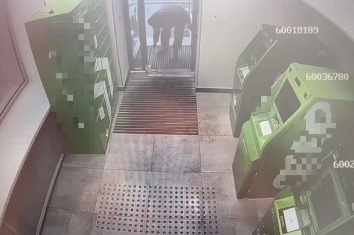    Снято камерой видеонаблюдения в момент преступления.