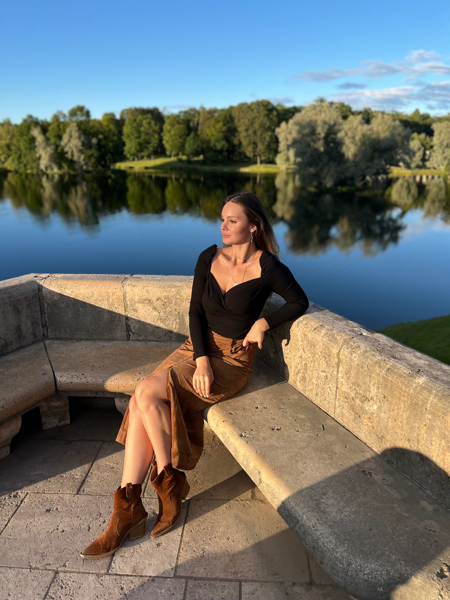 Мост на территории парка Гатчинского дворца 