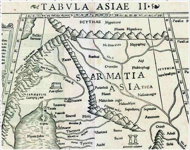 Сар-Матия родина Белый Царей на реке Ра (Волге)