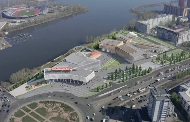 Строительством Дворца молодежи в Красноярске займется фирма из Петербурга