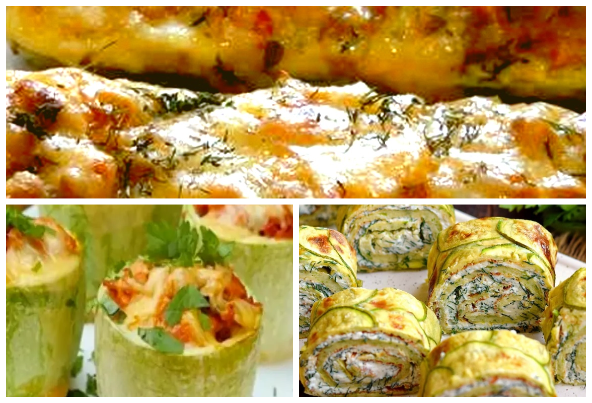 Фото: Три рецепта из кабачков