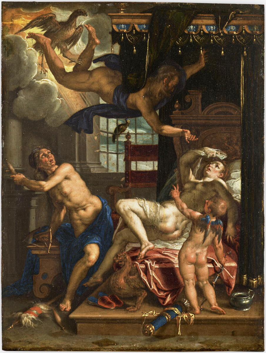 Юпитер врывается в комнату Данаи