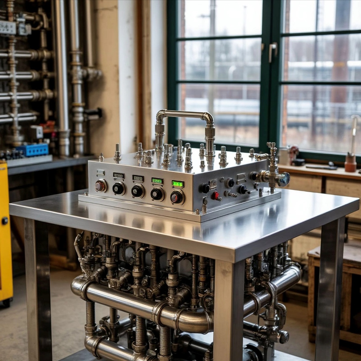 Установка кавитационного синтеза наноалмазов. Источник: Максим Ковтун