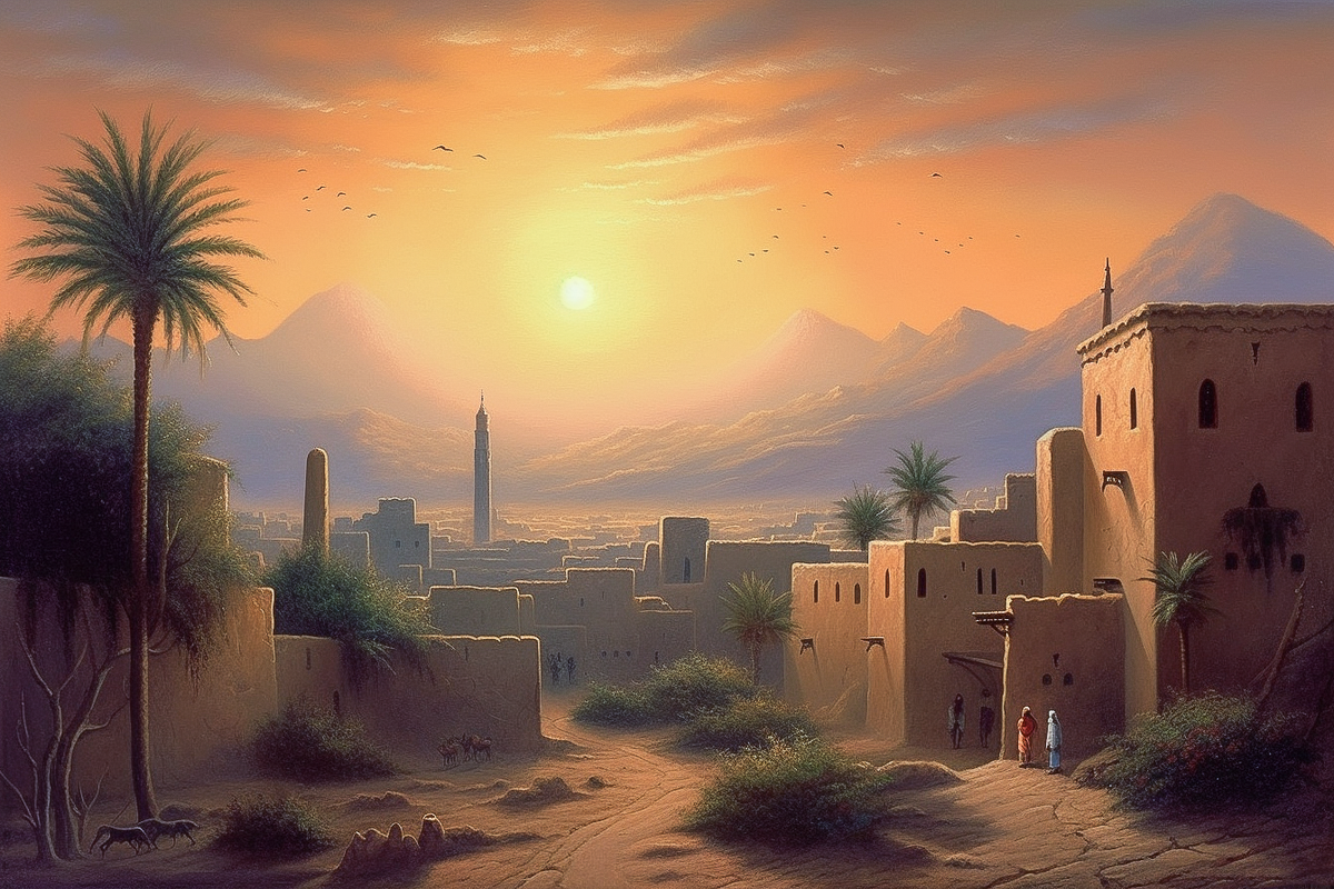 Суфийские притчи. Компьютерная графика — Keenan Murphy.