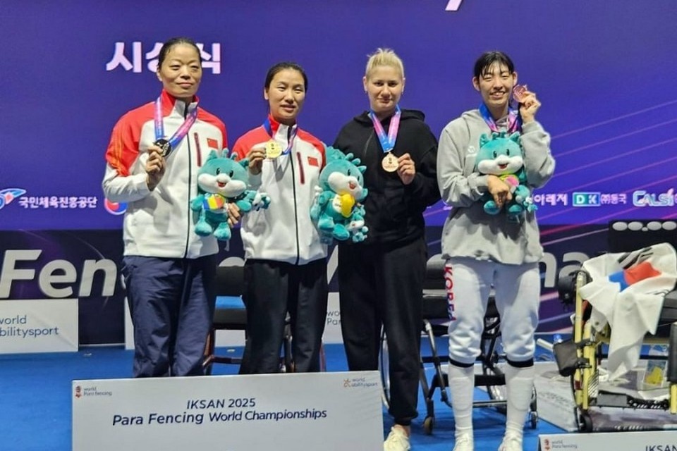    Спортсменка из Новосибирска завоевала бронзу на Чемпионате мира по фехтованию в Южной Корее. Фото: мэрия Новосибирска