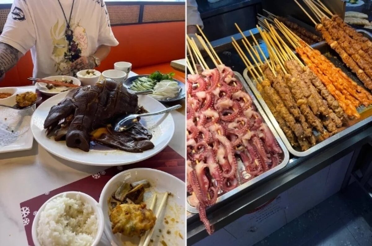    Еда в Китае точно удивит туриста.