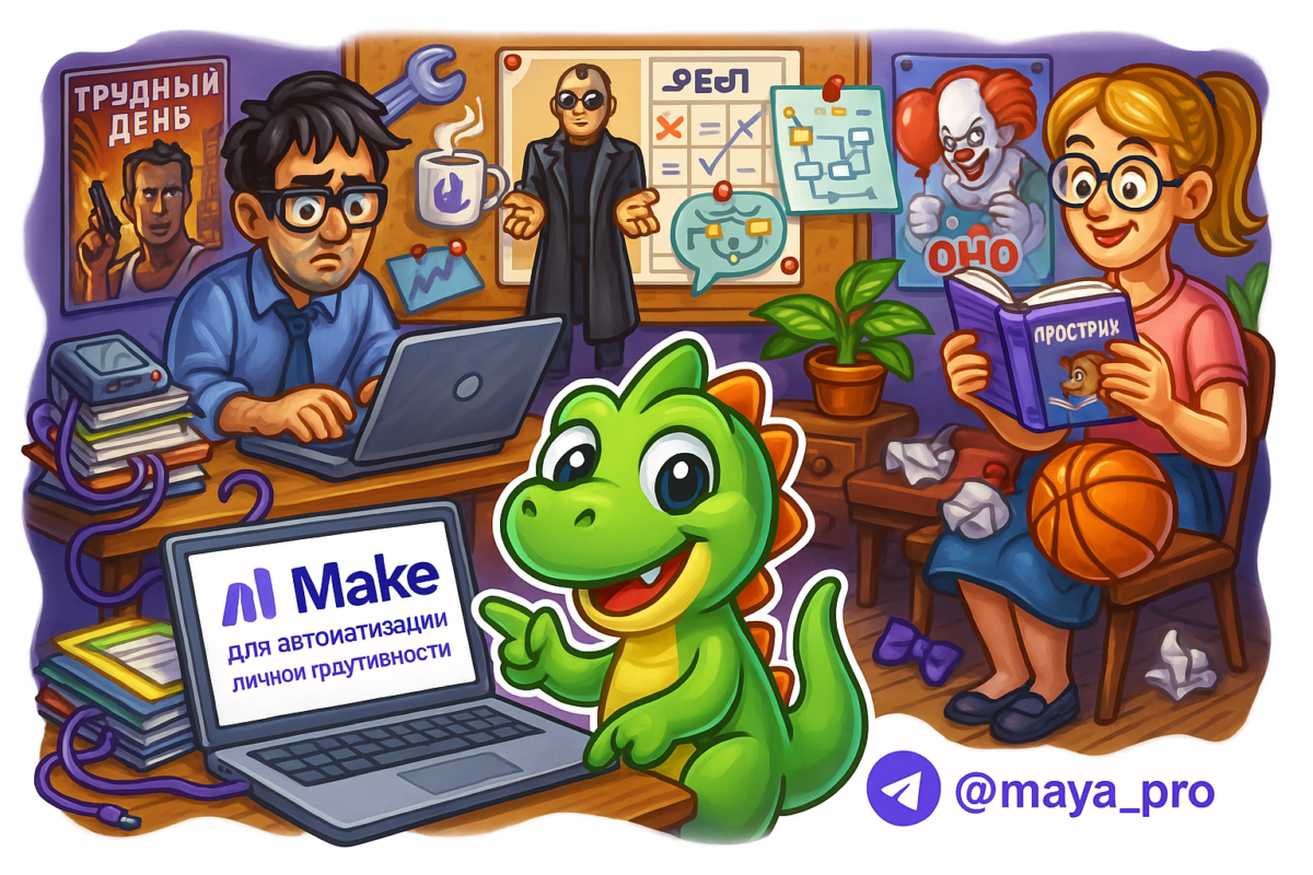    Как автоматизация на Make.com превращает вашу рутину в фестиваль продуктивности без затрат и стрессов Артур Хорошев