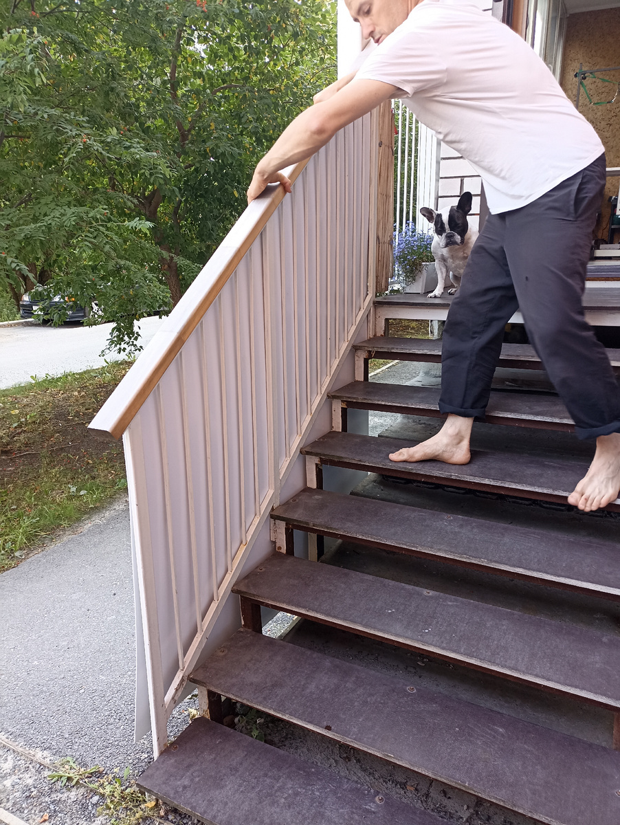 Мне лучше в "Красной лапе". Вот сейчас ещё муж забабахает мне крылечко с вывеской, и будет счастье грумеру