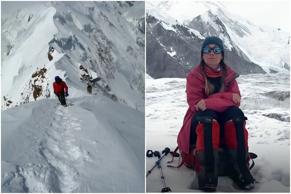 Покорение вершин. Наталья Наговицына. Фото из открытых источников. 