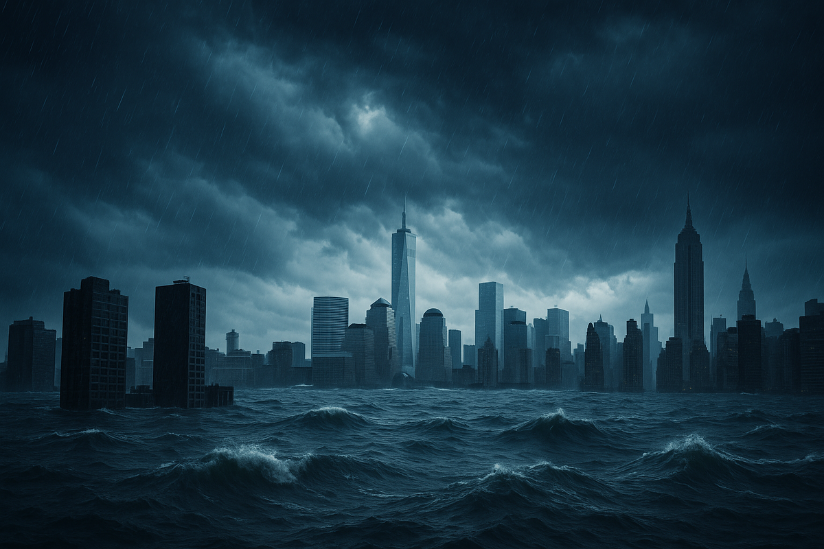 Нью-Йорк бы точно затопило