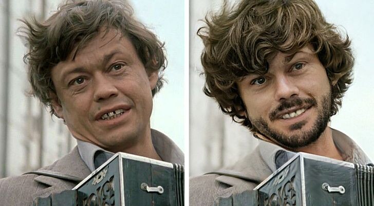 © Белые росы / Киностудия «Беларусьфильм»,, © FaceApp