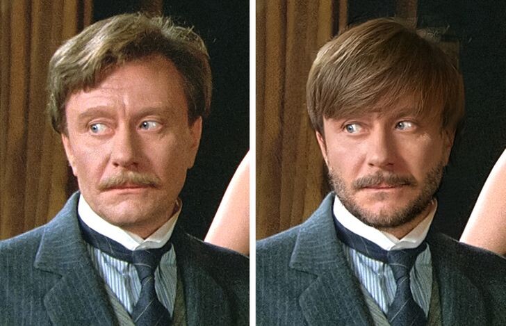 © Человек с бульвара Капуцинов / Киностудия «Мосфильм», © FaceApp