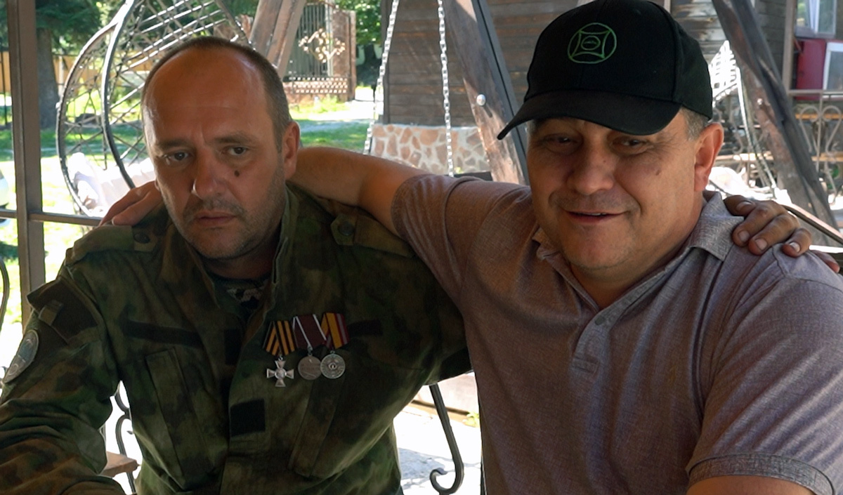 Участники СВО на отдыхе в Архызе