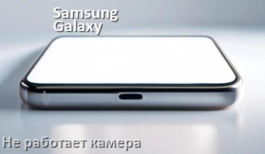 
Почему на телефоне Samsung Galaxy не работает камера что делать