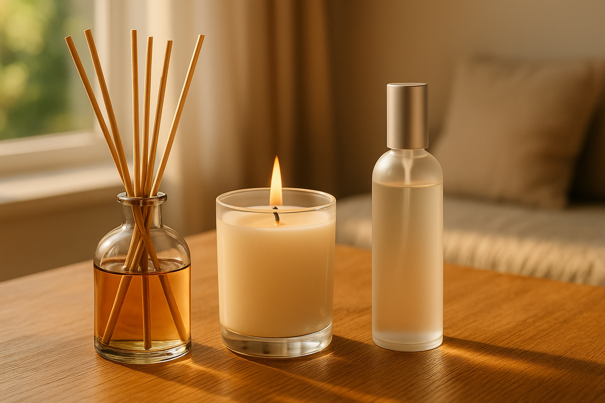Почему аромат раскрывается по-разному в свечах, диффузорах и рум-спреях