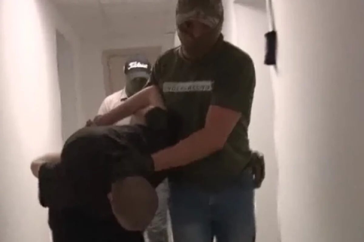    ФСБ показала кадры задержания в Херсонской области украинского шпиона