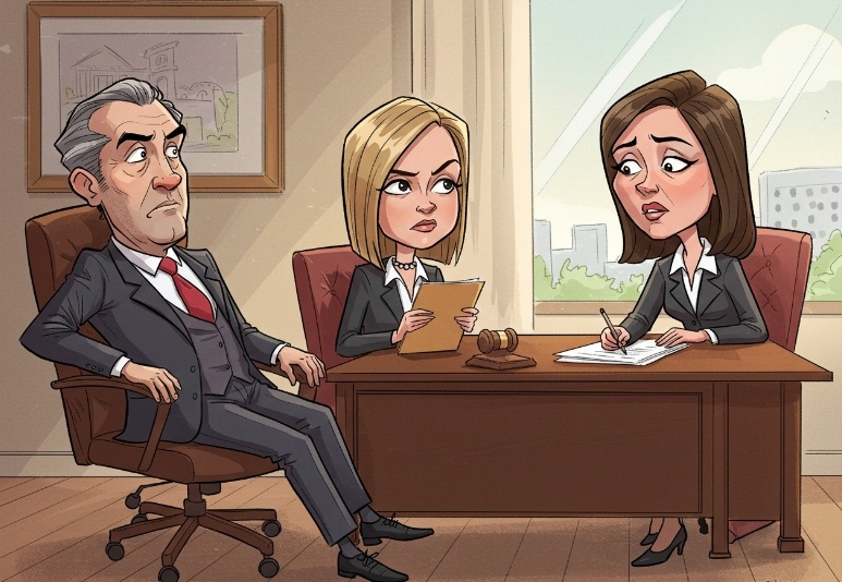 Клиент ждёт — докажи мощь!  Рисунок автора