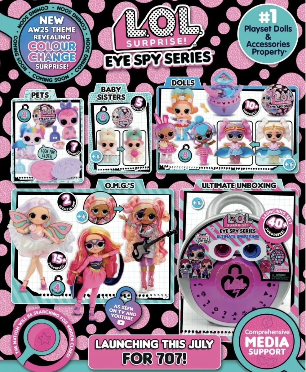 Eye Spy - это огромная тематическая коллекция кукол