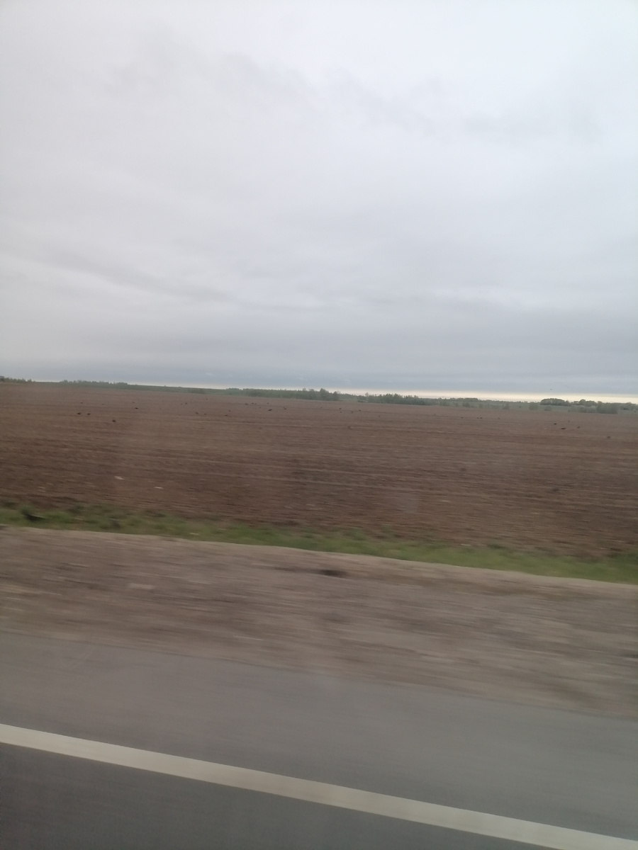 Проезжали рано утром легендарную Сычёвку