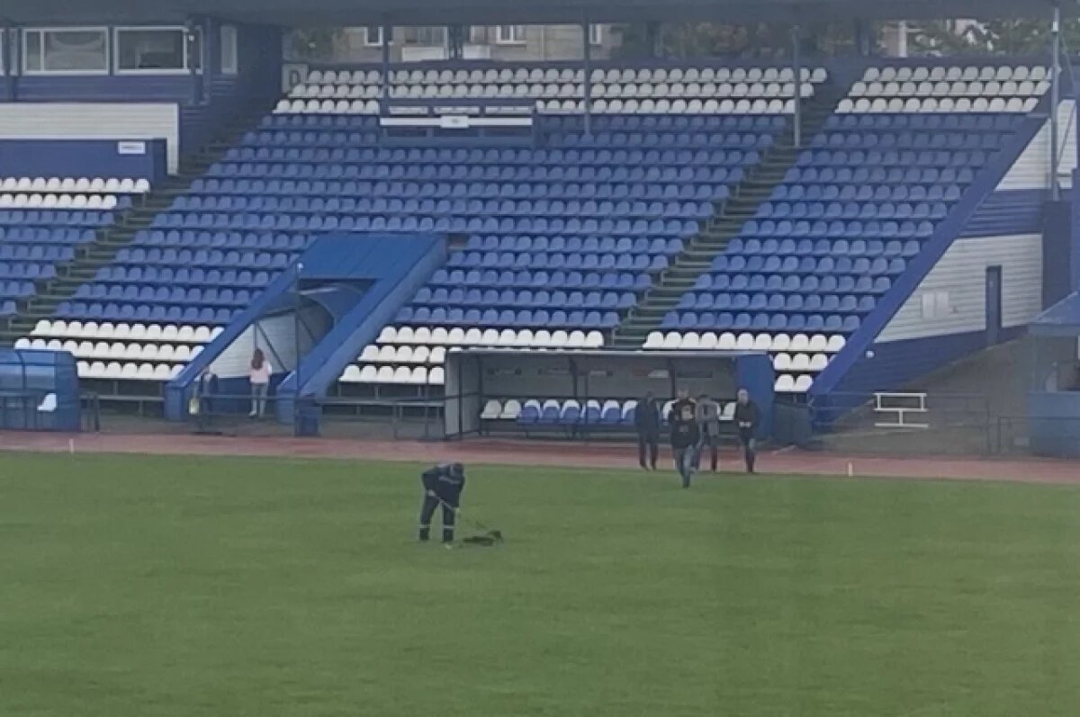    В Барнауле начинаются работы по замене покрытия на стадионе «Динамо»