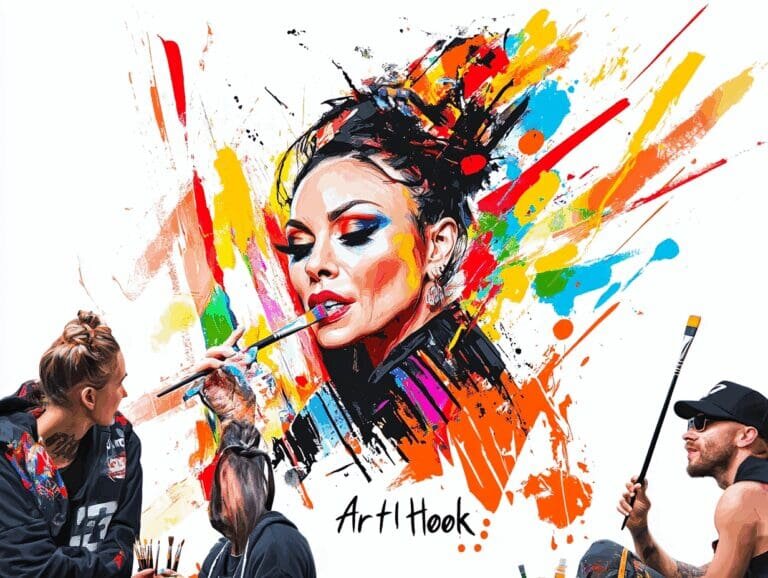    Как заказать художника на мероприятие: создайте незабываемый арт-опыт для ваших гостей Art-Hook.Ru