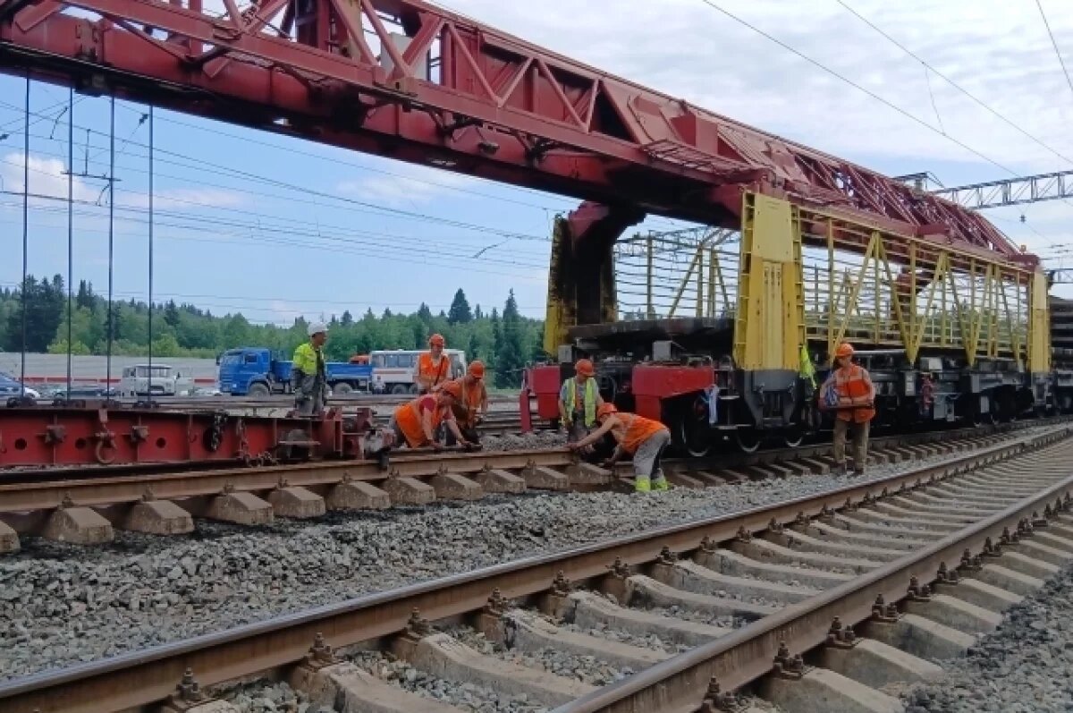    В Кемеровской области обновляют пути на Западно-Сибирской магистрали