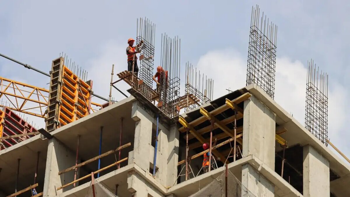    Строительство многоквартирного дома. © АГН «Москва»