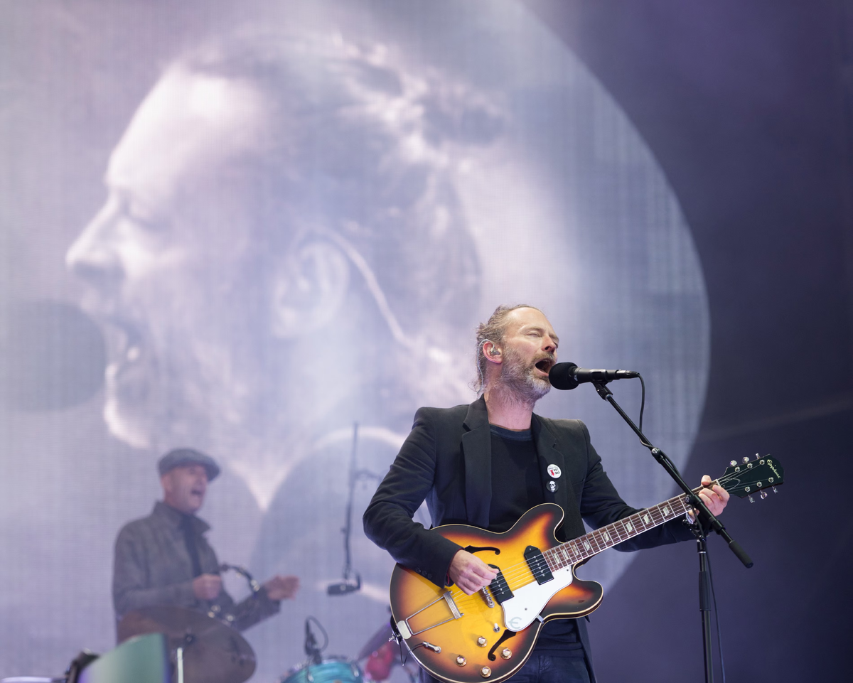 Radiohead выступают на фестивале TRNSMT 2017 в Глазго. Фото: Roberto Ricciuti/WireImage