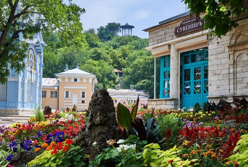 Пятигорск парк Цветник