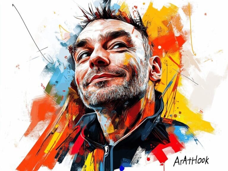    Оригинальный подарок мужу: как портрет на холсте расскажет вашу историю любви навсегда Art-Hook.Ru