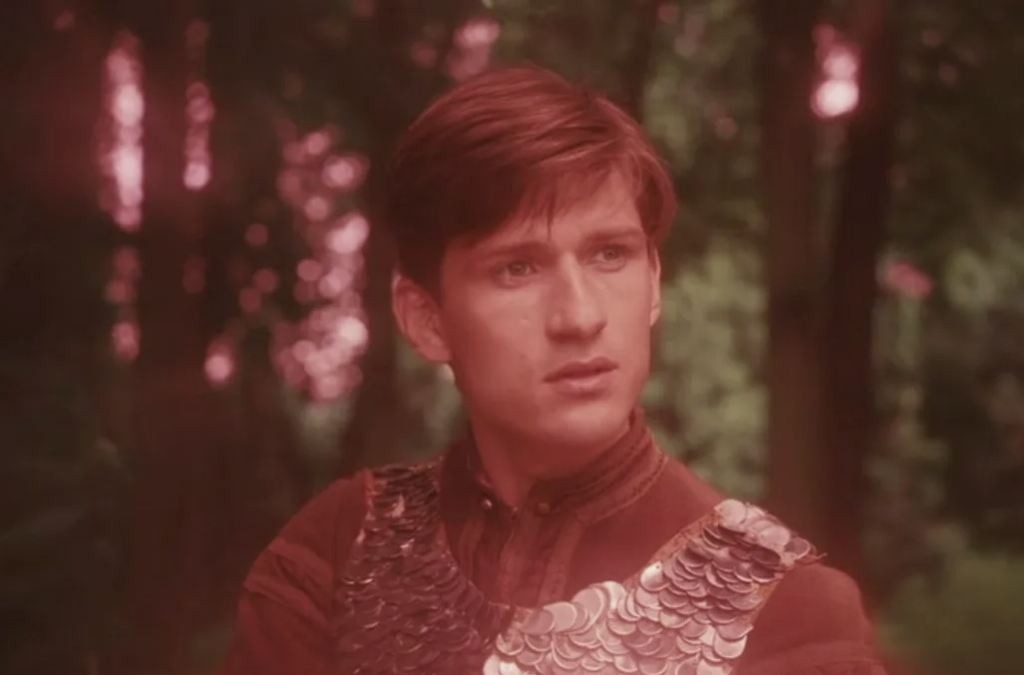 Это принц, которого героиня (сестра Золушки) видит в своих влажных снах