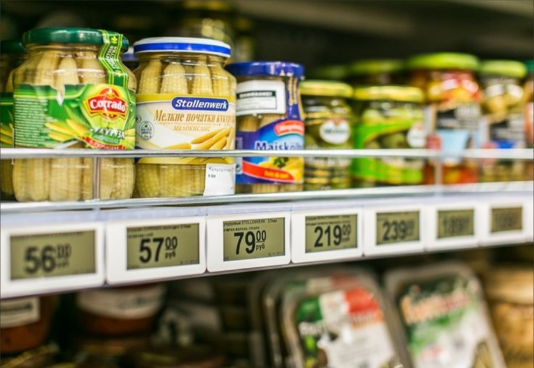 Ценники в магазине