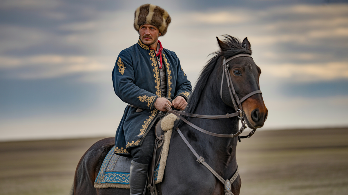 Изображение автора. Донской казак 18 век