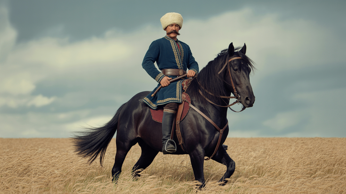 Изображение автора. Донской казак 18 век