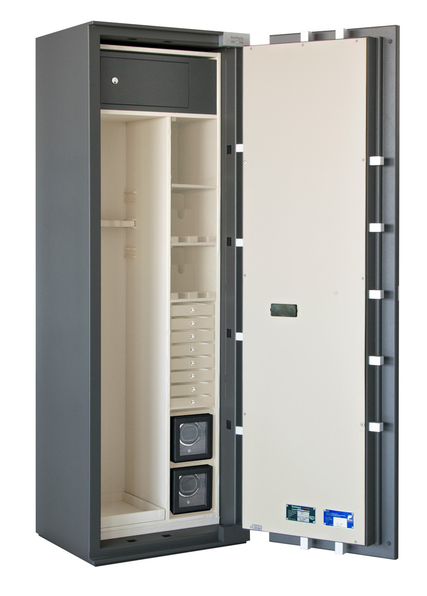 Bordogna Brixia 8 (окраска темно-серый RAL 7022) с премиальным интерьером в бежевой замше 