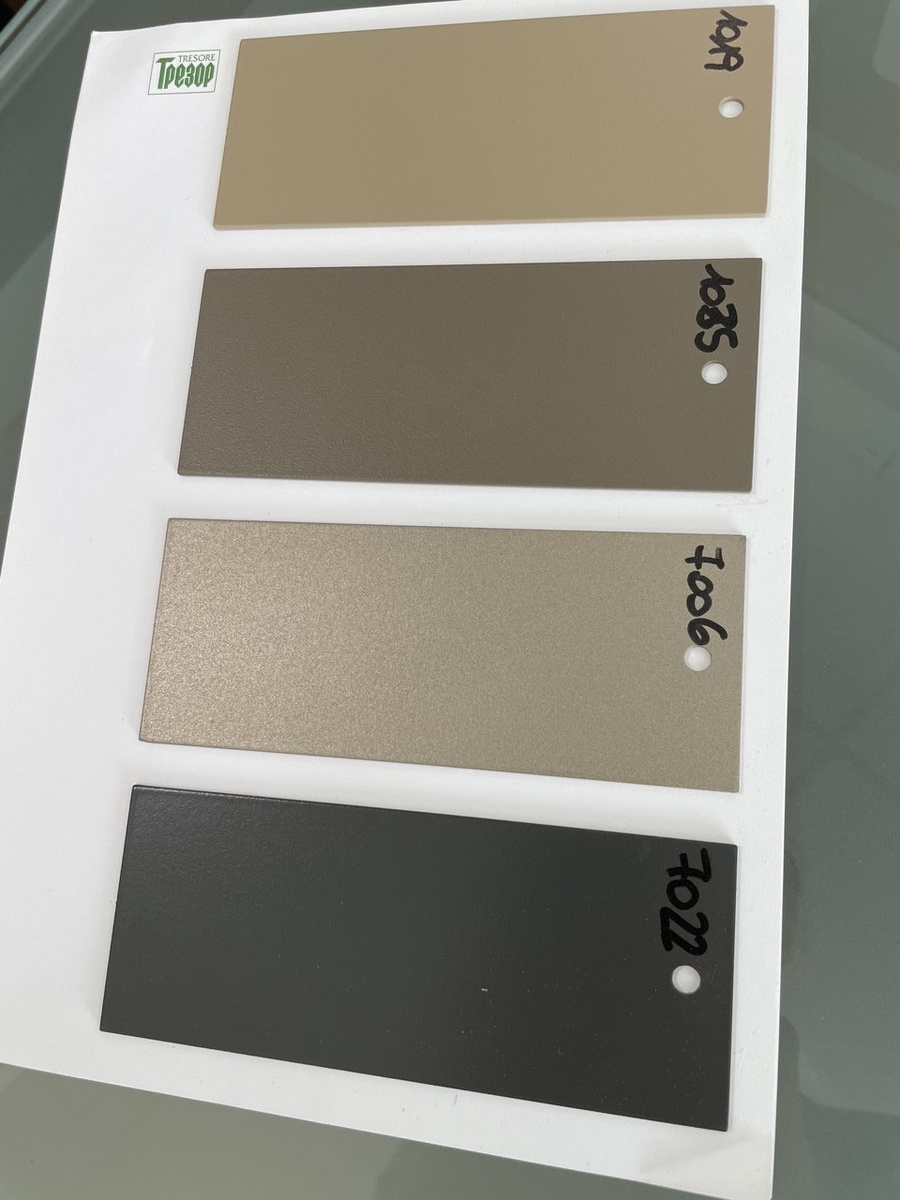 Заводские выкрасы по заказу ТРЕЗОР – серо-бежевые оттенки