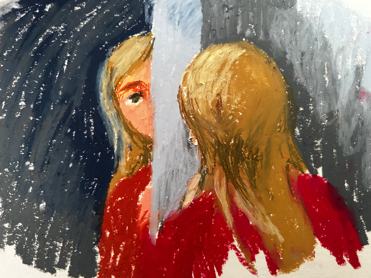 Посмотреть в глаза себе настоящему