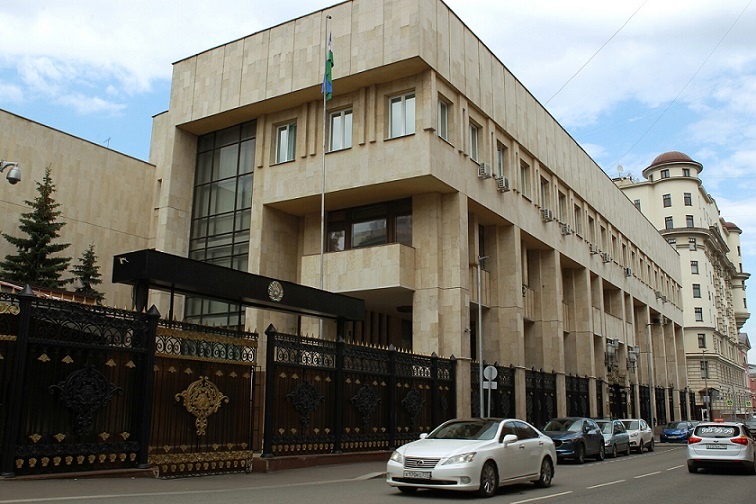 Посольство Узбекистана в РФ. Фото с сайта gazeta.ru