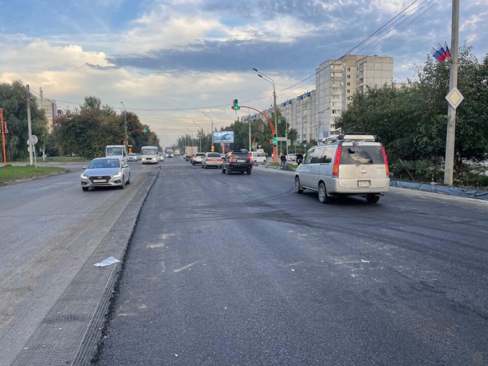    Работы на Павловском тракте . Источник: Barnaul.org