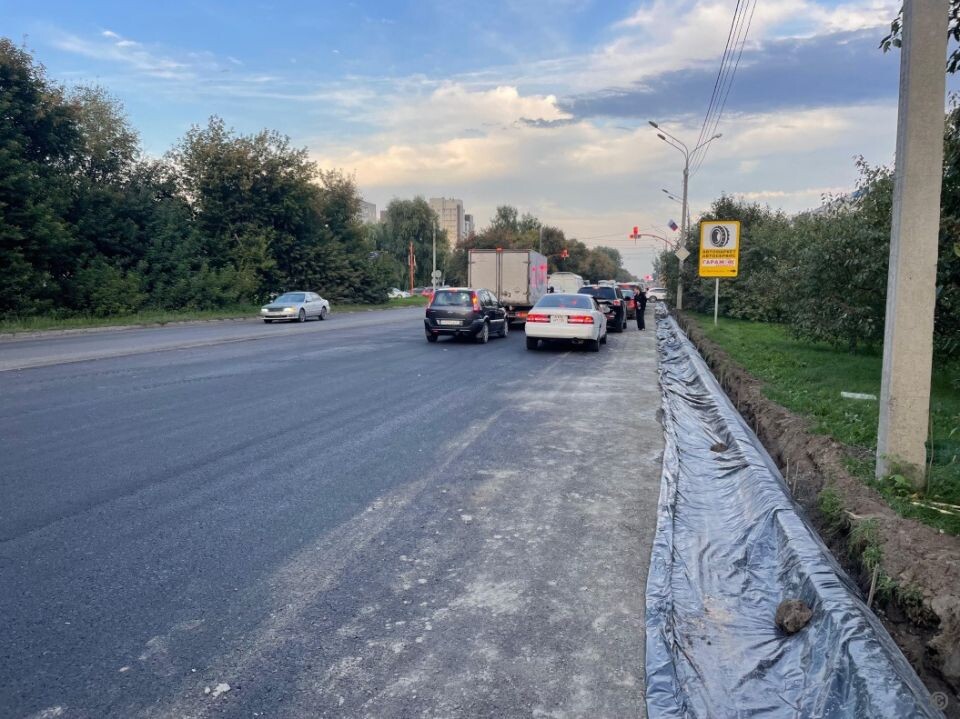    Работы на Павловском тракте . Источник: Barnaul.org