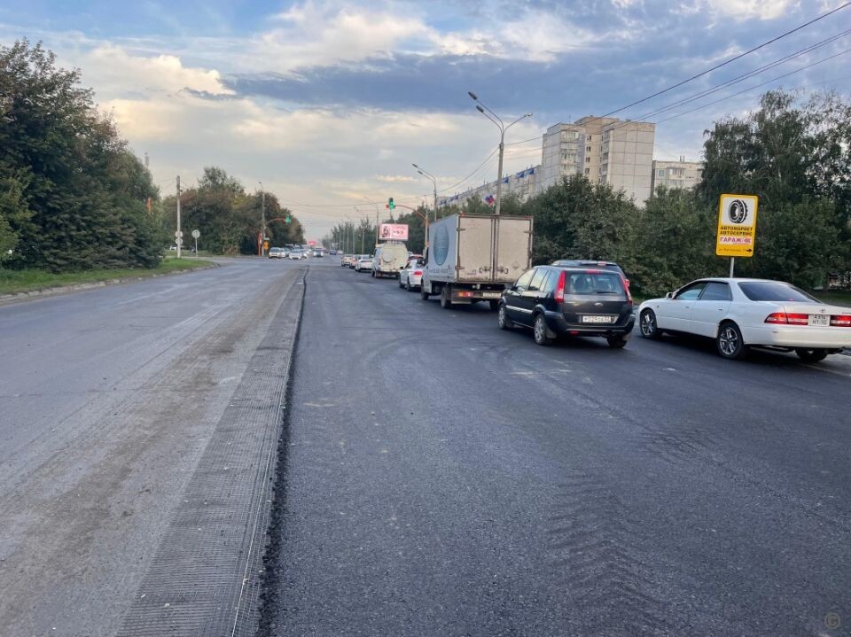    Работы на Павловском тракте . Источник: Barnaul.org