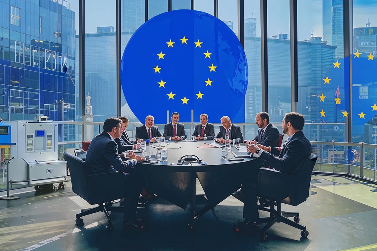 Европейский план гарантий безопасности для Украины включает «демонстративные» войска.  Фото: Изображение сгенерировано нейросетью Kandinsky 3.1