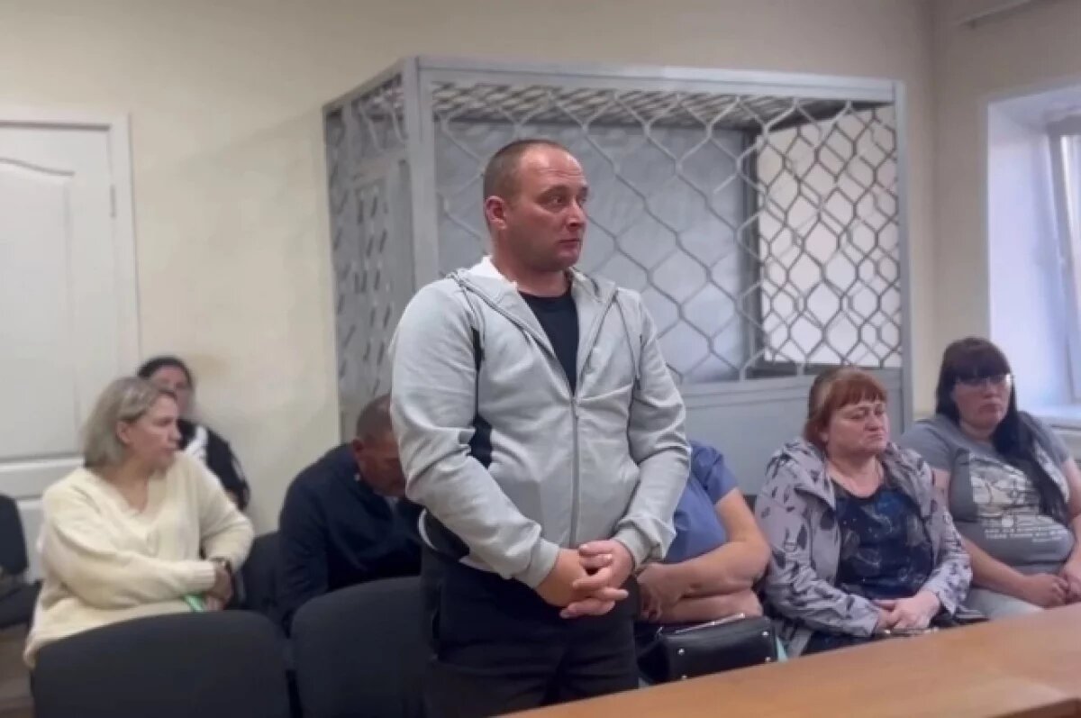    Дмитрий Виноградов в суде.