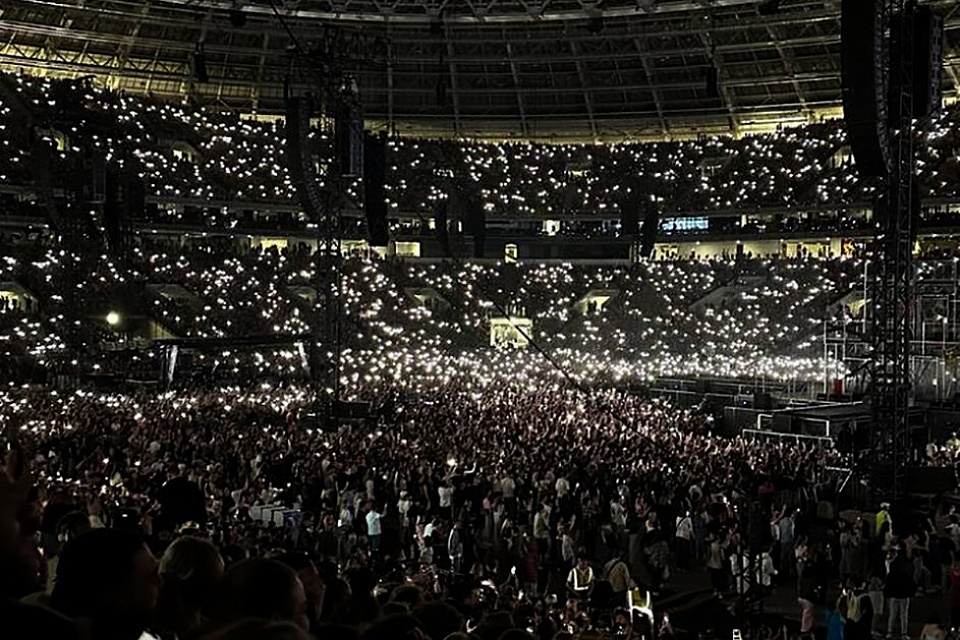 Концерт в Лужниках