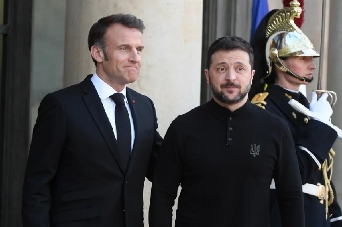    Филиппо: Макрон и Зеленский заявили, что готовы к войне с Россией