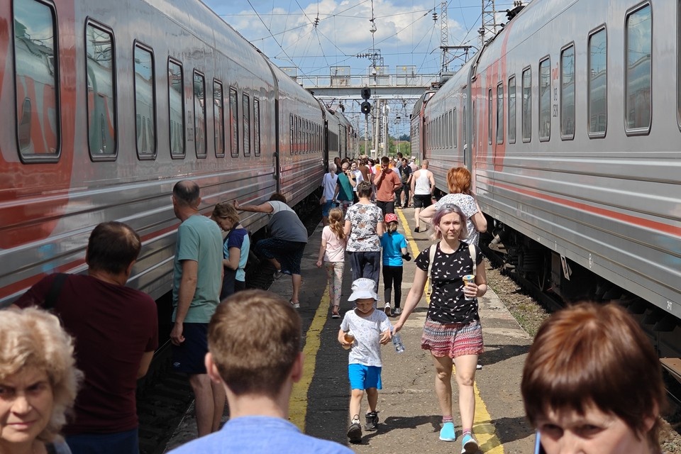    Движение поездов восстановлено Фото из архива КП