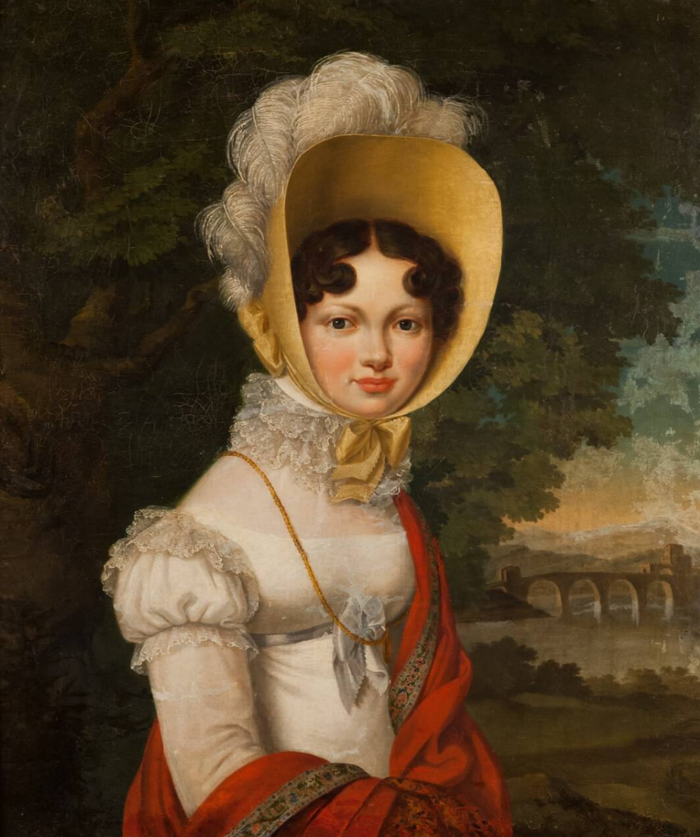 Портрет великой княгини Екатерины Павловны, Анри-Франсуа Ризенер. Тверская областная картинная галерея