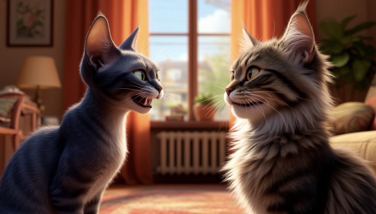 Изображение создано ИИ для канала Kote4com: всё о сфинксах