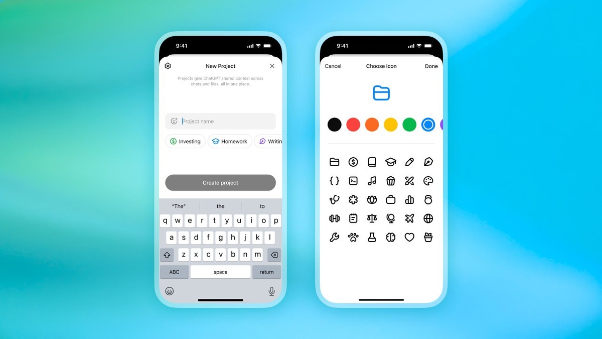 Создание проекта в ChatGPT