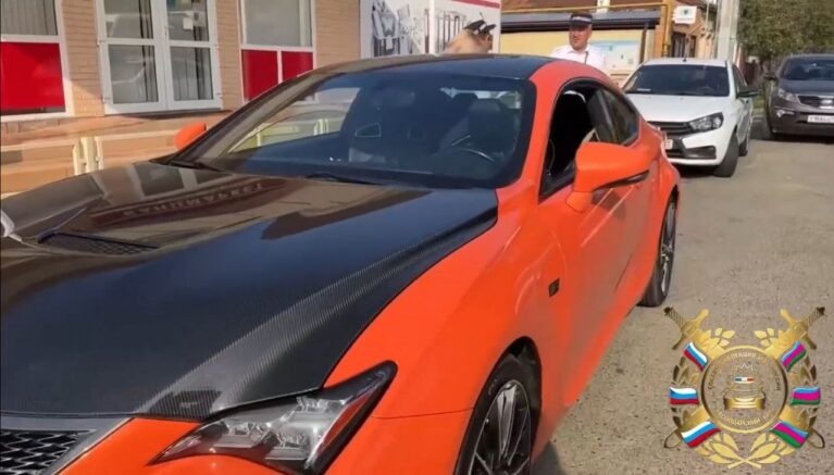    арестованный Lexus / Госавтоинспекция Кубани